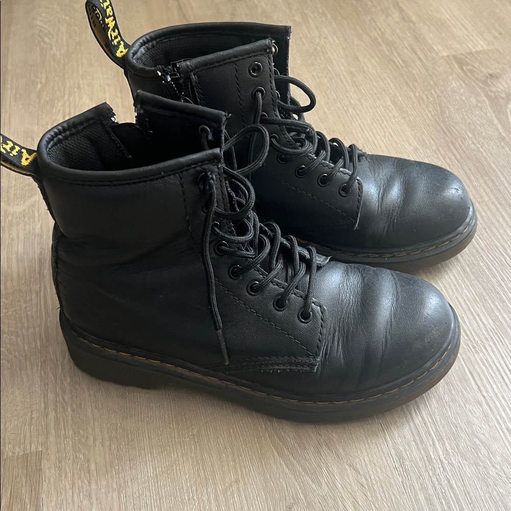 Dr. Martens Black Lace-Up Boots
